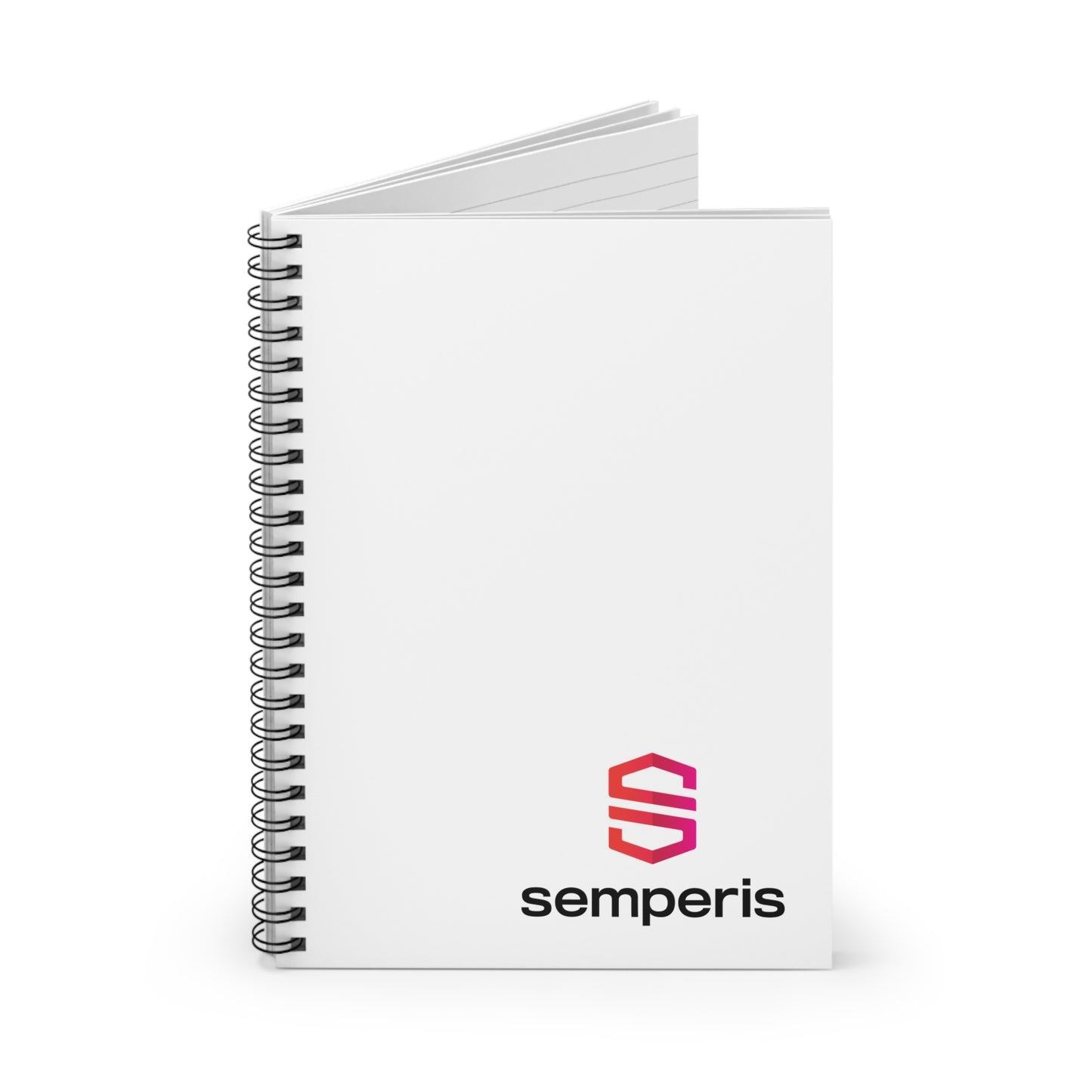 Spiral Notebook - Ruled Line (USA - White)