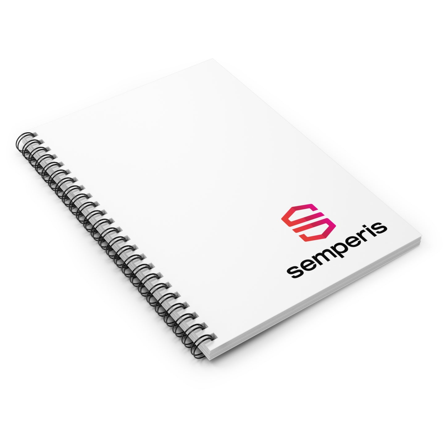 Spiral Notebook - Ruled Line (USA - White)