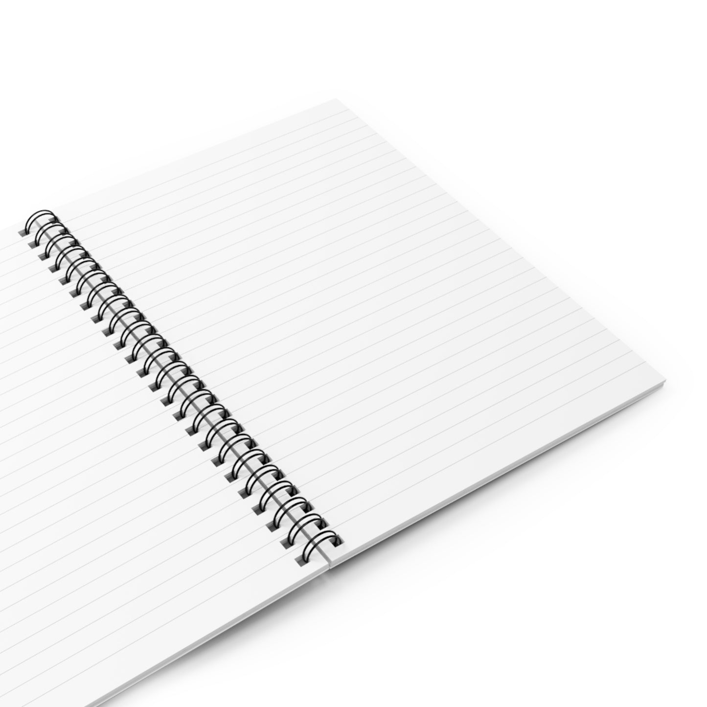 Spiral Notebook - Ruled Line (USA - Black)