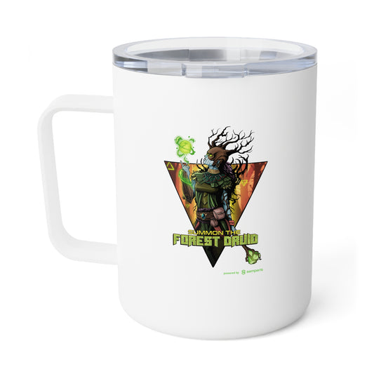 Insulated Coffee Mug, 10oz (Forest Druid) S&I