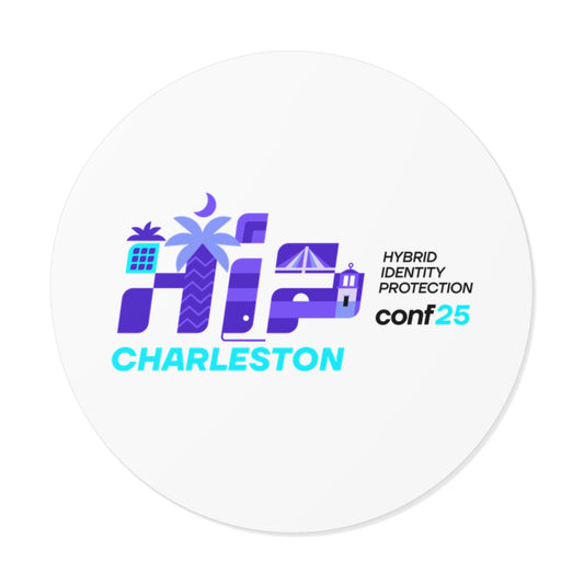 Round Vinyl Stickers - HIP Conf