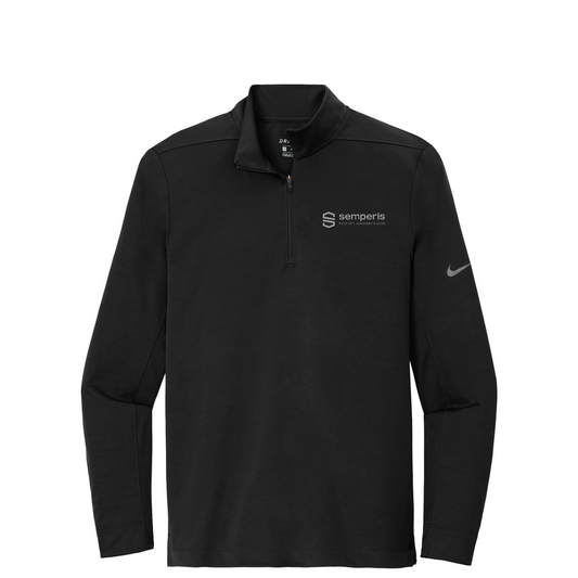 Nike Dry 1/2-Zip Cover-Up — Black