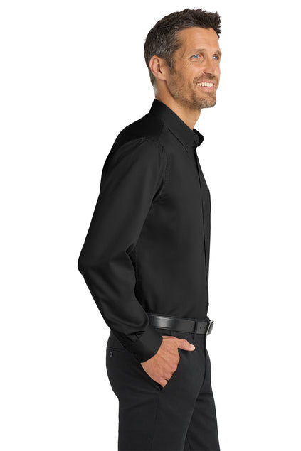 Port Authority® SuperPro™ Twill Shirt Brand Logo