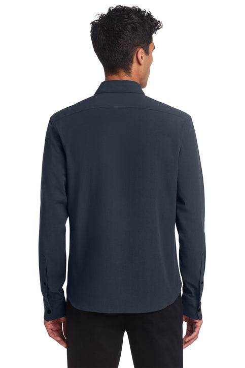 Mercer+Mettle® Long Sleeve Stretch Woven Shirt - Global