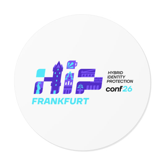 Round Vinyl Stickers - HIP Conf