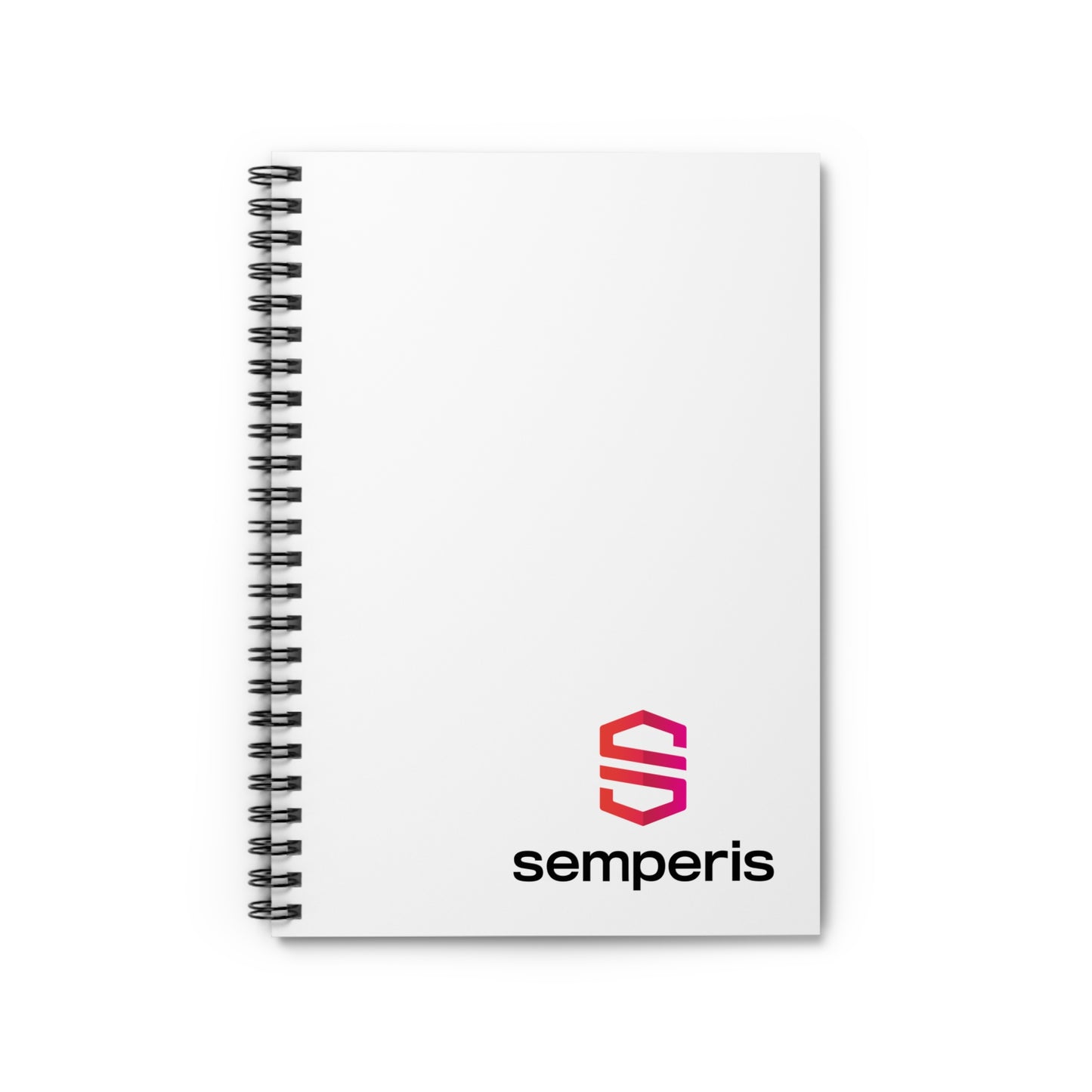 Spiral Notebook - Ruled Line (USA - White)