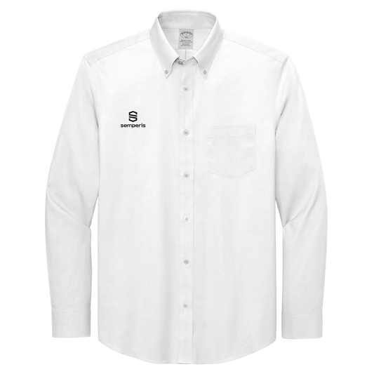 Brooks Brothers® Wrinkle-Free Stretch Pinpoint Shirt - Semperis USA