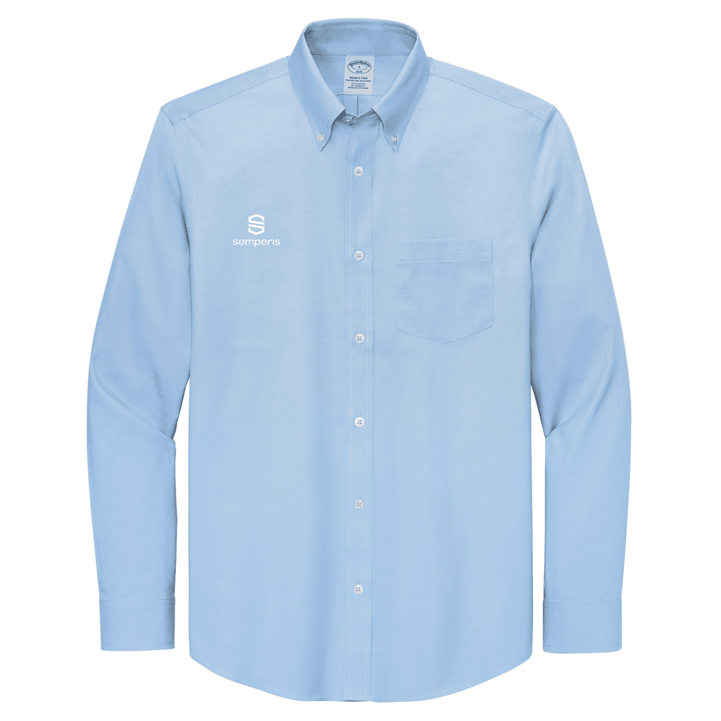 Brooks Brothers® Wrinkle-Free Stretch Pinpoint Shirt - Semperis USA