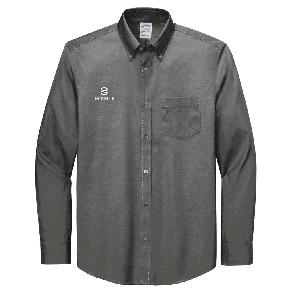 Brooks Brothers® Wrinkle-Free Stretch Pinpoint Shirt - Semperis USA