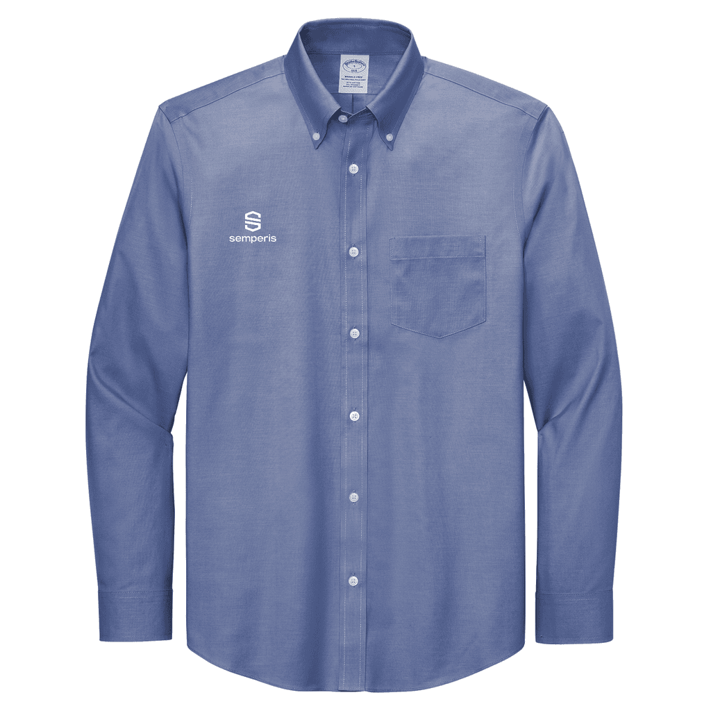 Brooks Brothers® Wrinkle-Free Stretch Pinpoint Shirt - Semperis USA