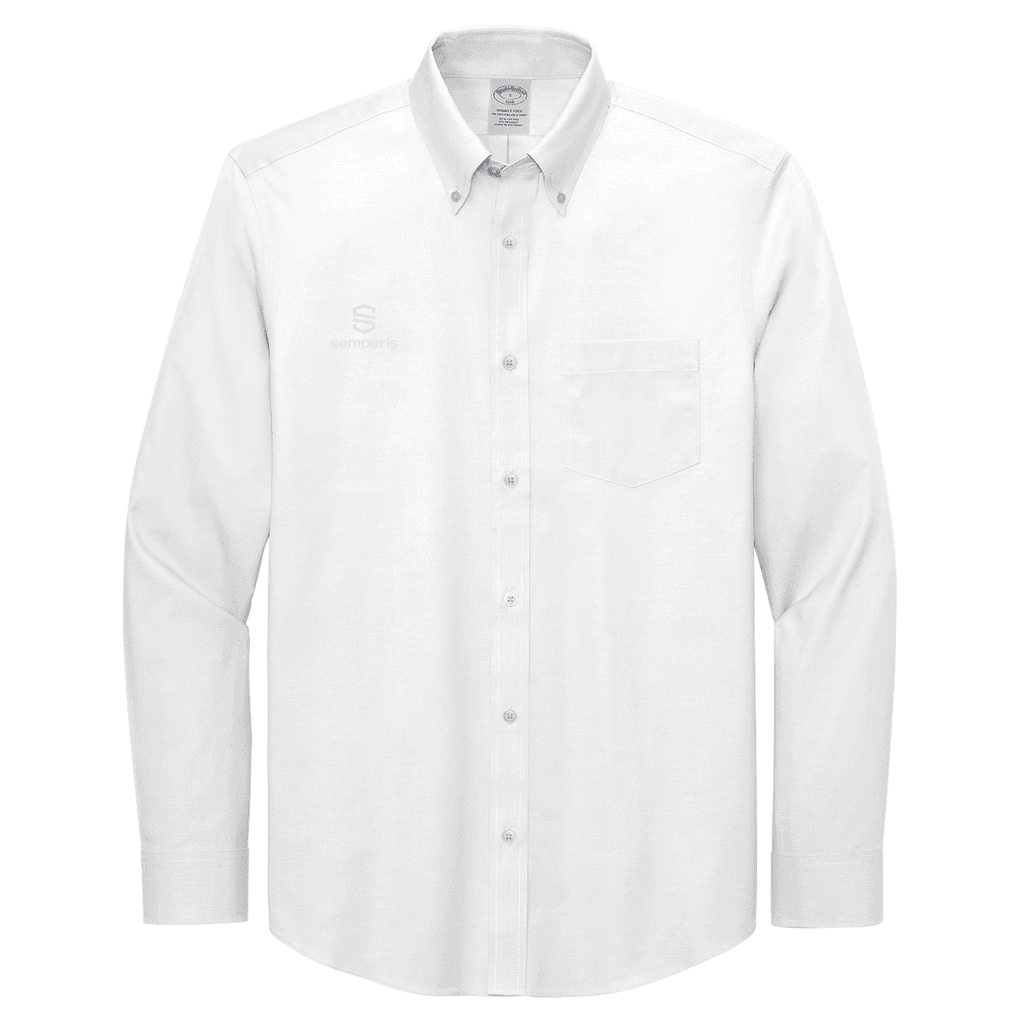 Brooks Brothers® Wrinkle-Free Stretch Pinpoint Shirt - Semperis USA