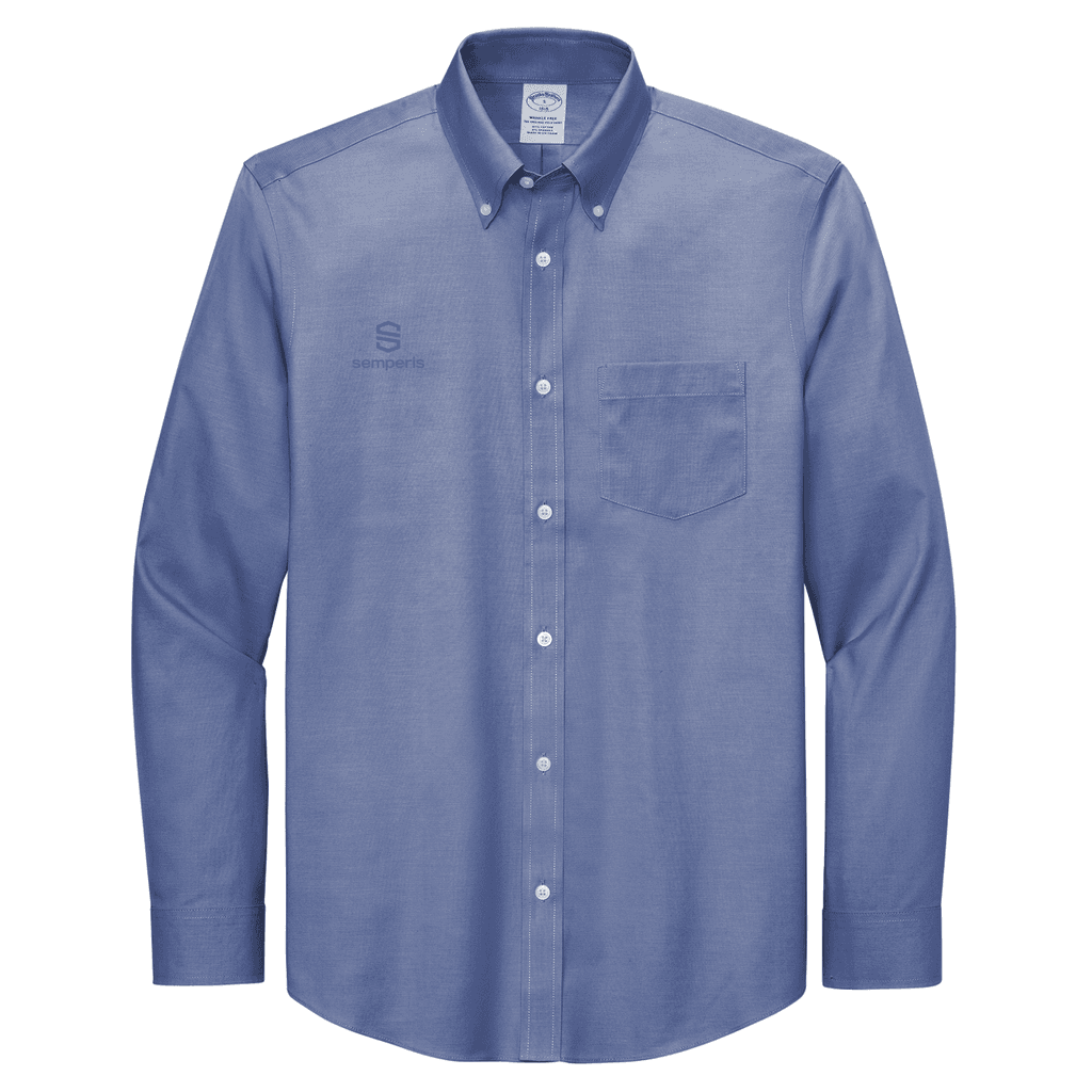 Brooks Brothers® Wrinkle-Free Stretch Pinpoint Shirt - Semperis USA
