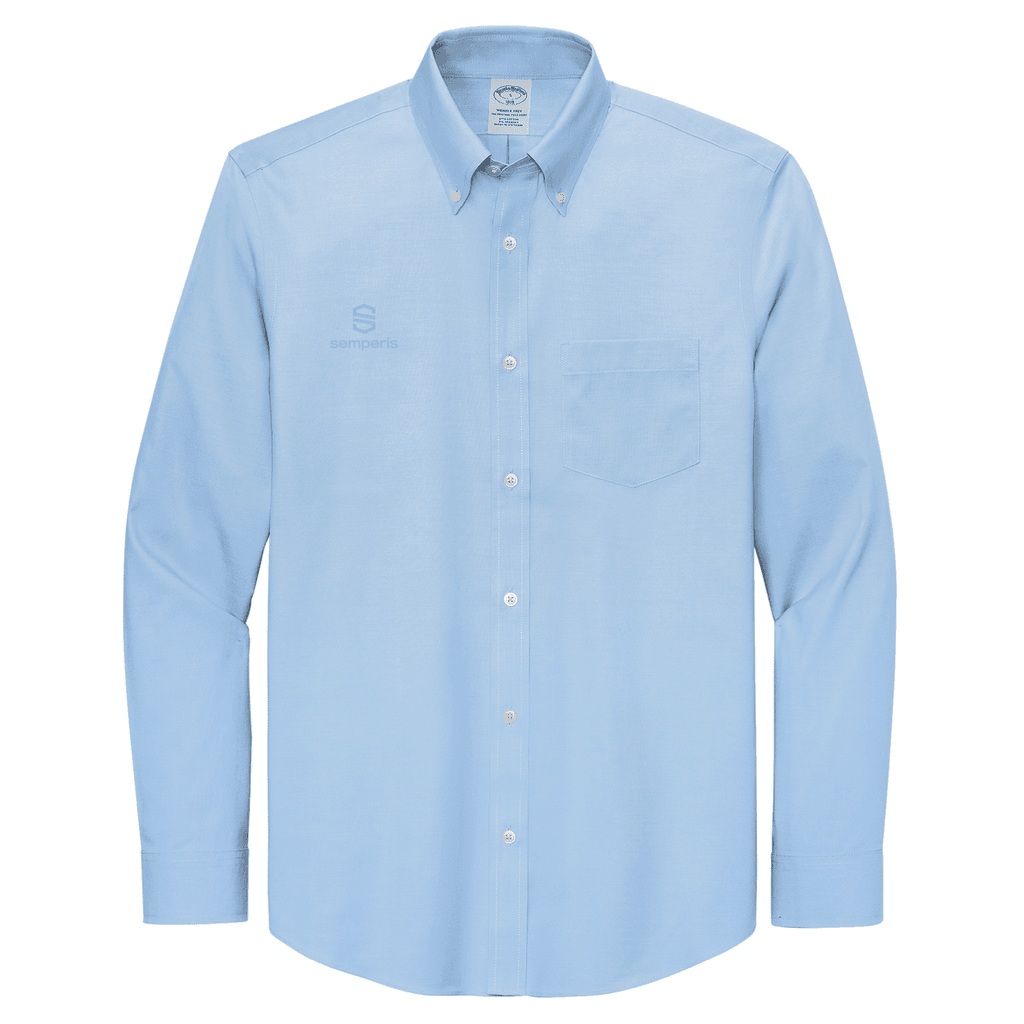 Brooks Brothers® Wrinkle-Free Stretch Pinpoint Shirt - Semperis USA