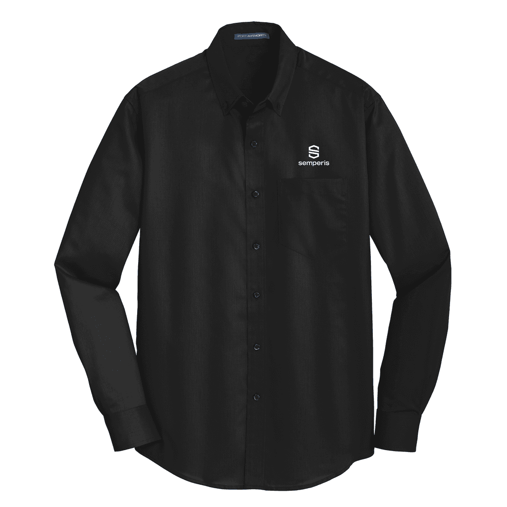 Port Authority® SuperPro™ Twill Shirt Brand Logo - Semperis USA