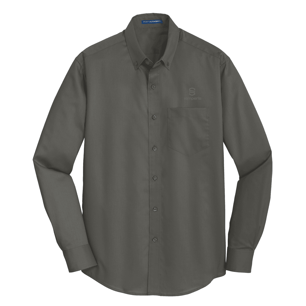Port Authority® SuperPro™ Twill Shirt Brand Logo - Semperis USA