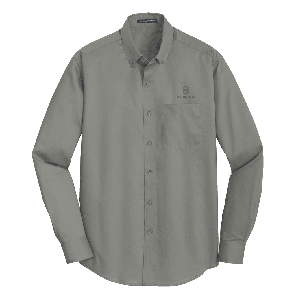 Port Authority® SuperPro™ Twill Shirt Brand Logo - Semperis USA