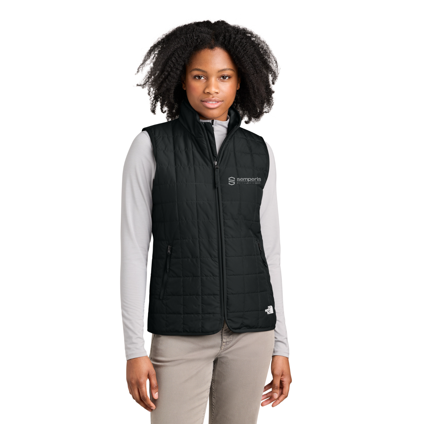 The North Face Women's Iron Drift Quilted Vest — model