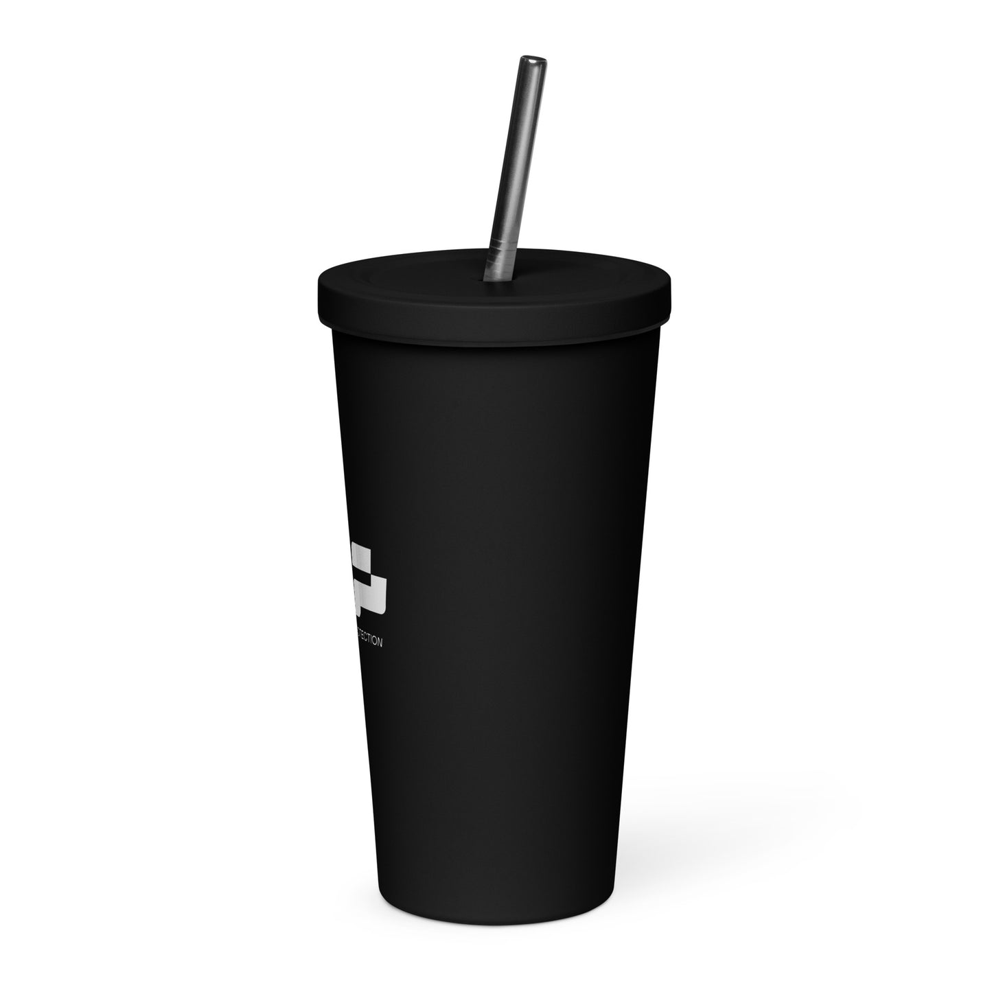 Insulated tumbler with straw - HIP