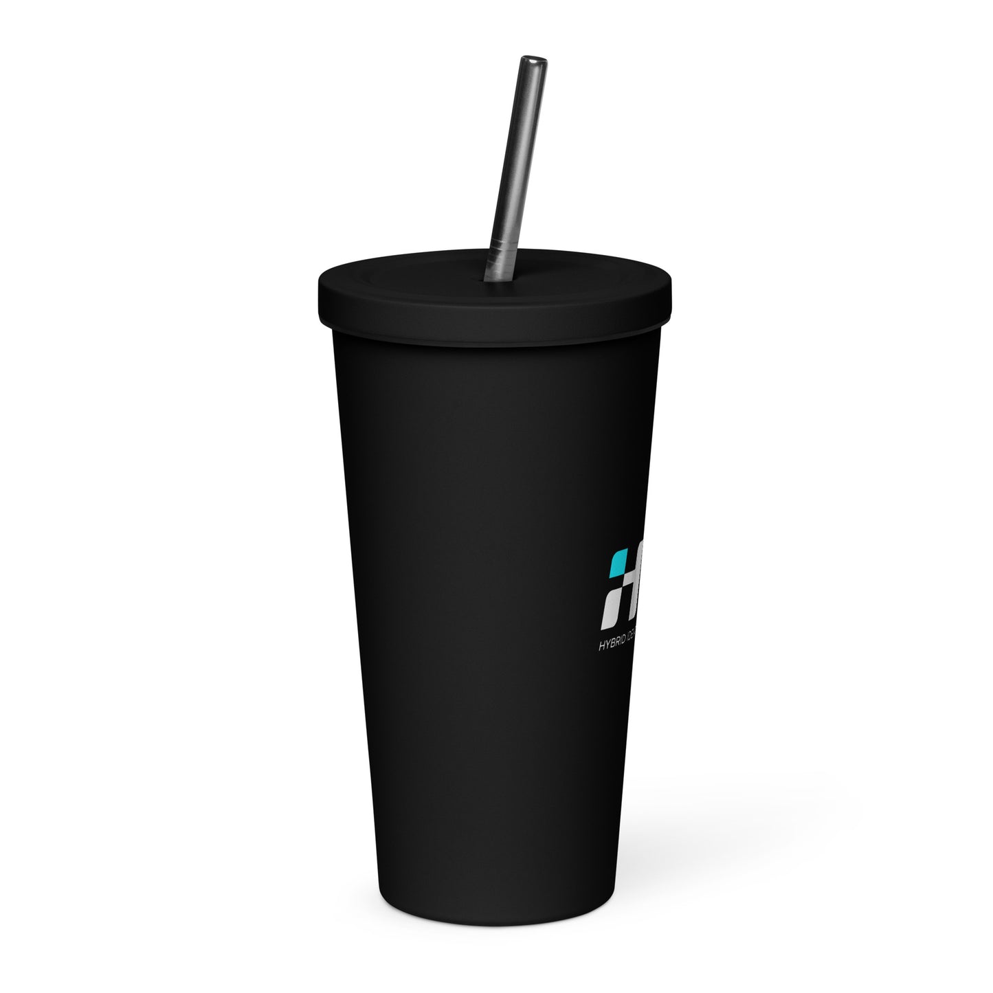 Insulated tumbler with straw - HIP