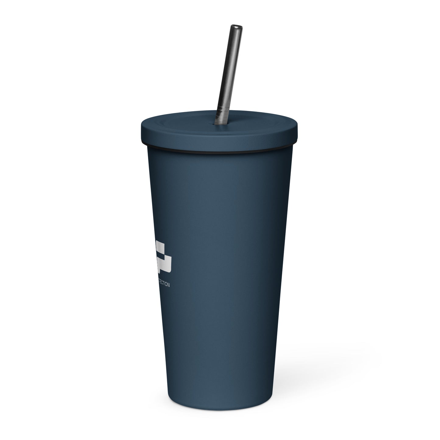 Insulated tumbler with straw - HIP