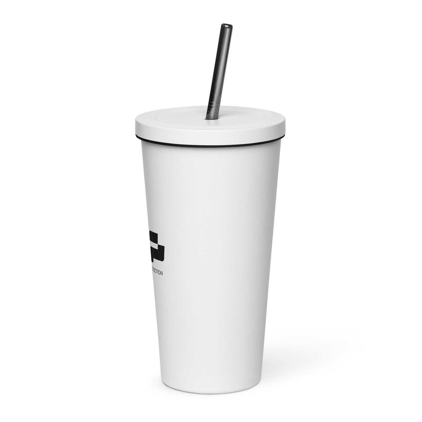 Insulated tumbler with straw - HIP