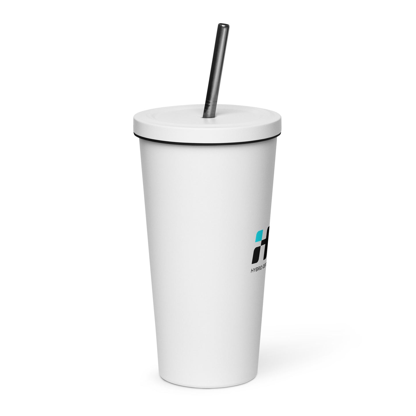 Insulated tumbler with straw - HIP