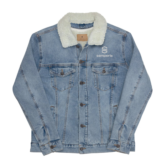 Unisex Sherpa Denim Jacket - Canada