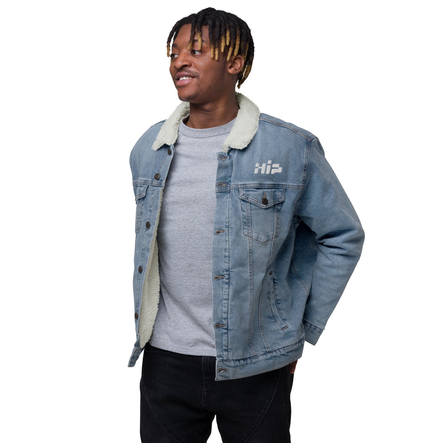 Unisex Sherpa Denim Jacket - HIP