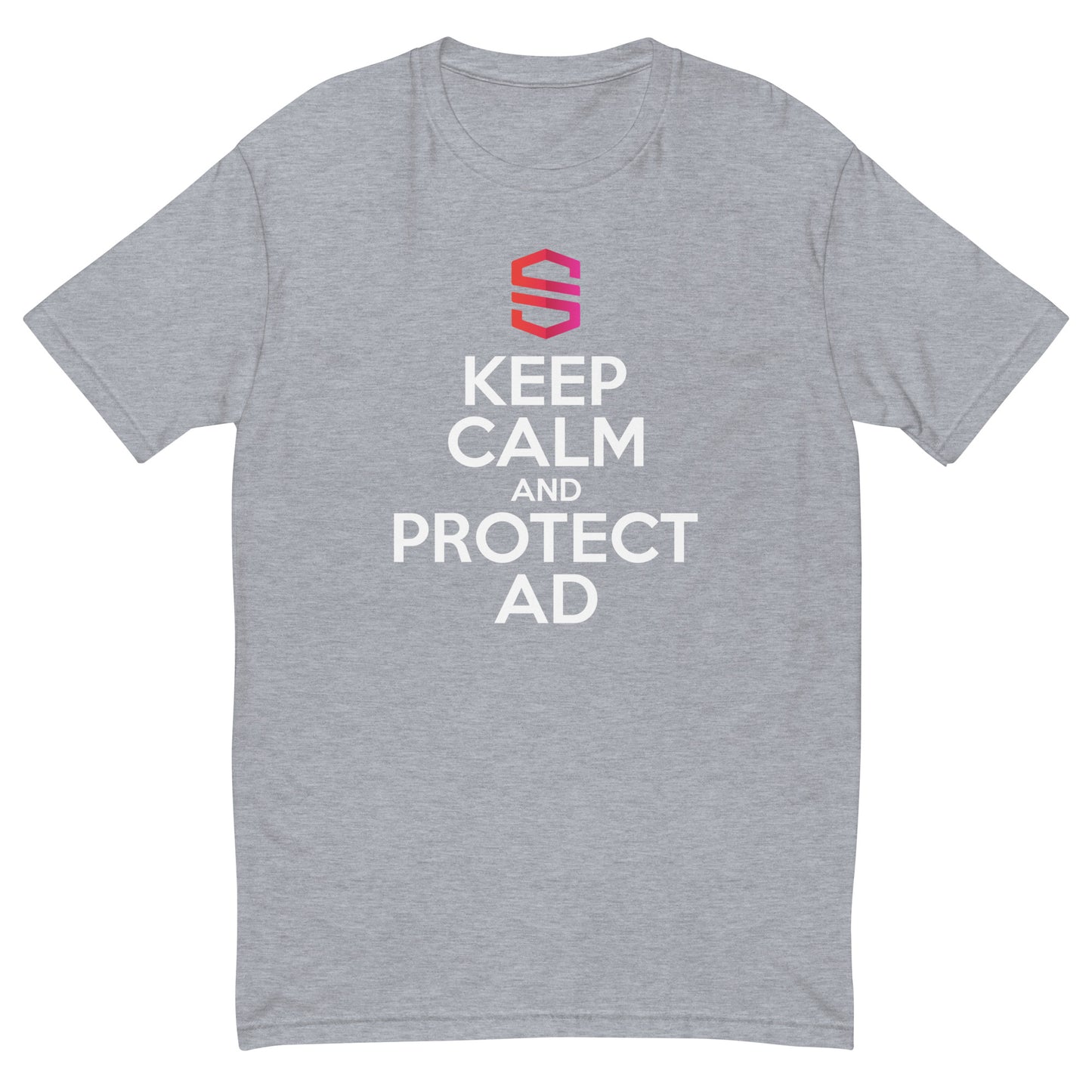 Unisex "Keep Calm and Protect AD" T-shirt - 100% Cotton