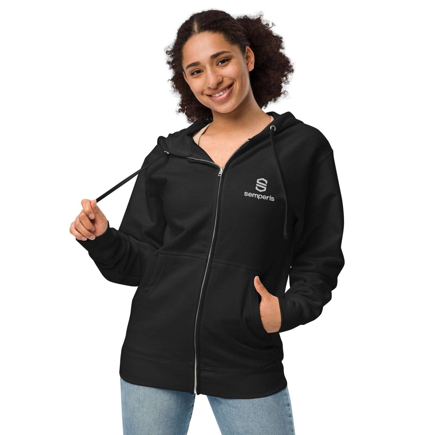 Independent Trading Co. | Unisex fleece zip up hoodie - USA