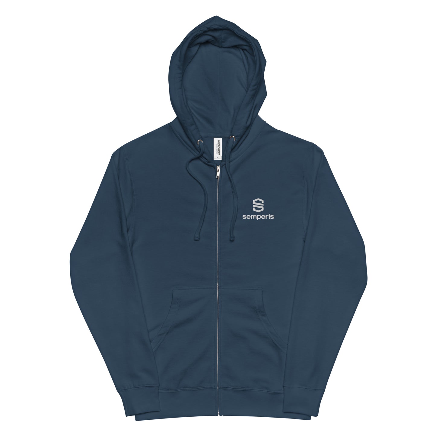 Independent Trading Co. | Unisex fleece zip up hoodie - Europe