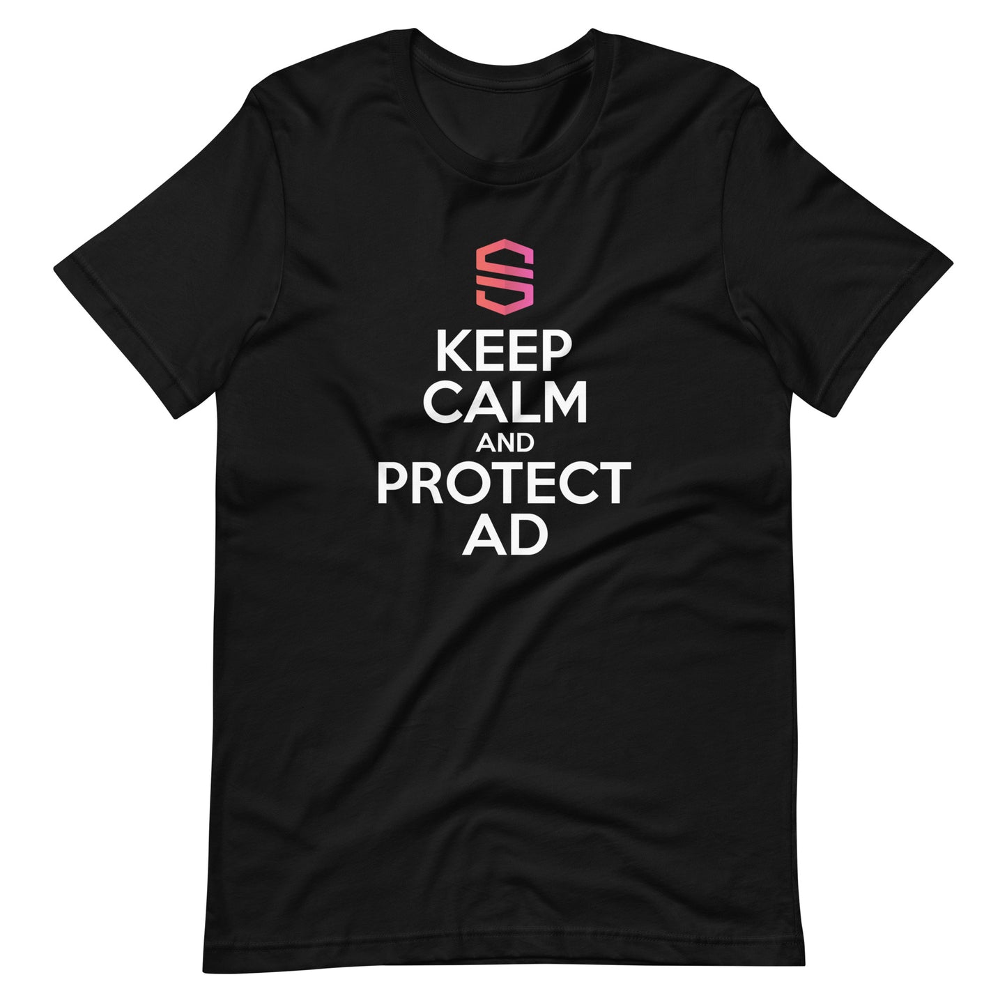 Unisex "Keep Calm and Protect AD" T-shirt - 100% Cotton - Europe