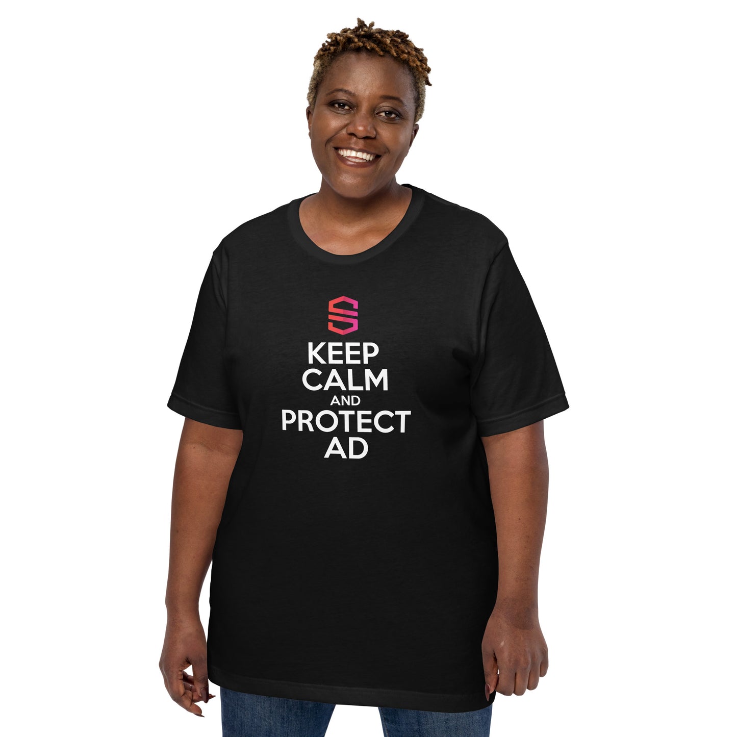 Unisex "Keep Calm and Protect AD" T-shirt - 100% Cotton - AUS / NZ