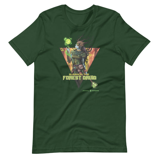 Unisex "Forest Druid" T-shirt - 100% Cotton - Europe