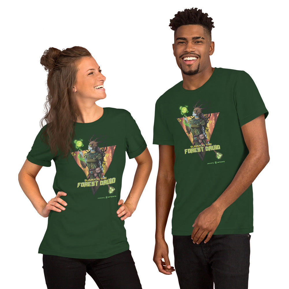 Unisex "Forest Druid" T-shirt - 100% Cotton - S&I