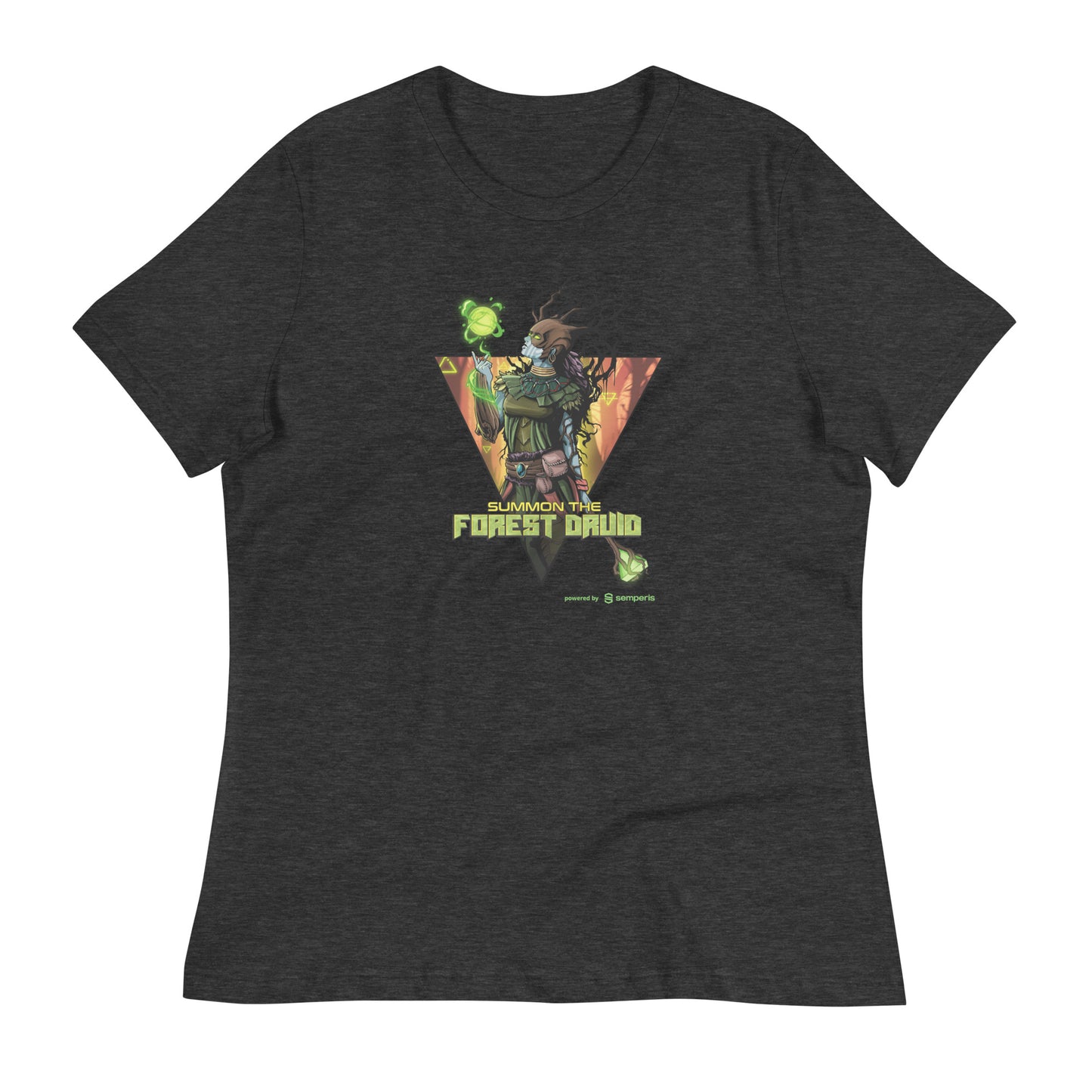 Women's "Forest Druid" T-shirt - 100% Cotton