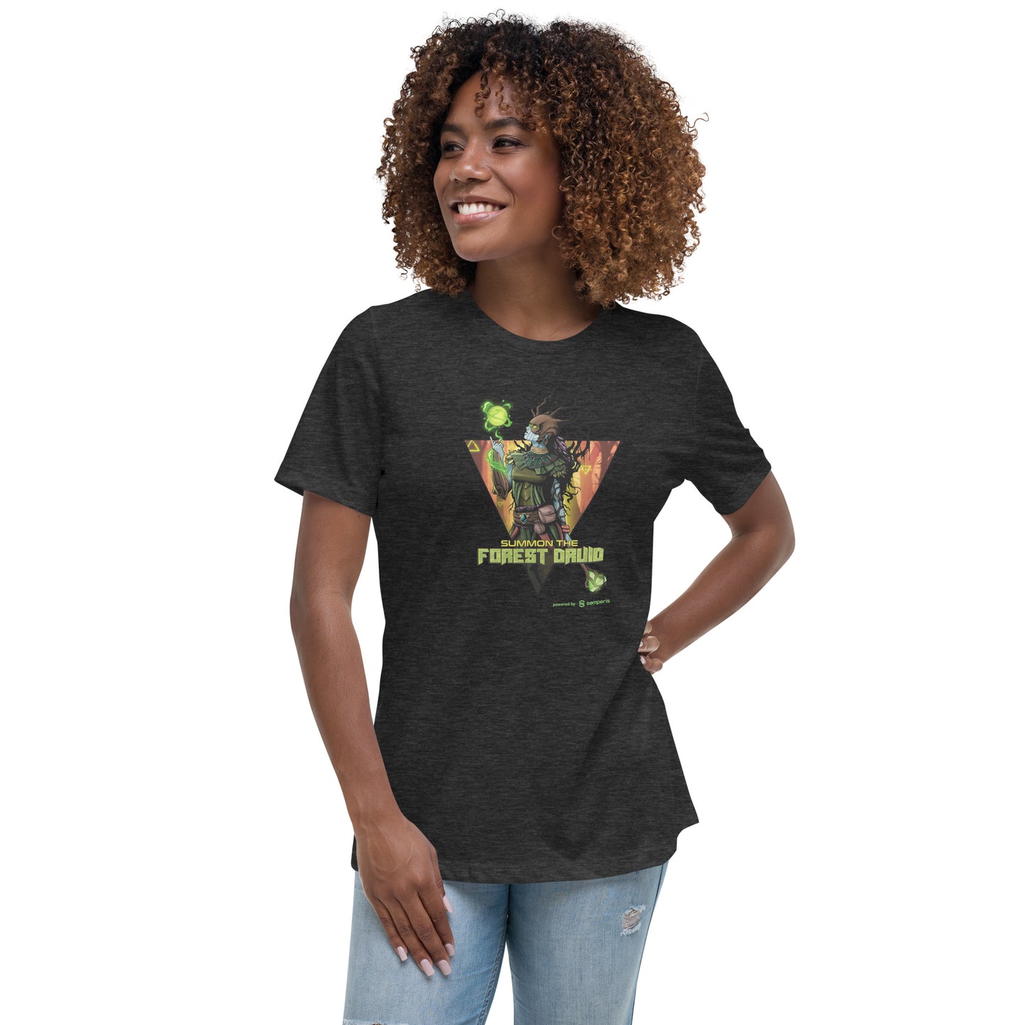 Women's "Forest Druid" T-shirt - 100% Cotton - AUS / NZ