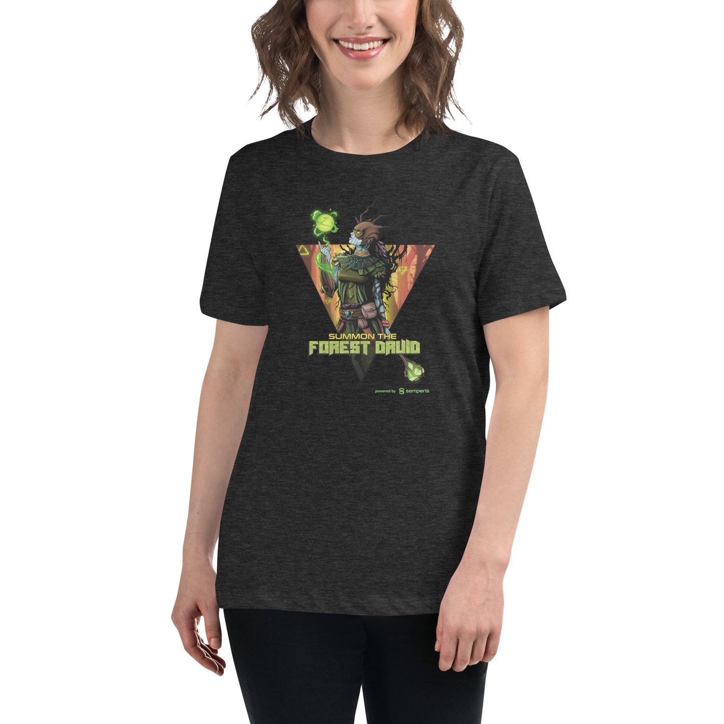 Women's "Forest Druid" T-shirt - 100% Cotton - AUS / NZ