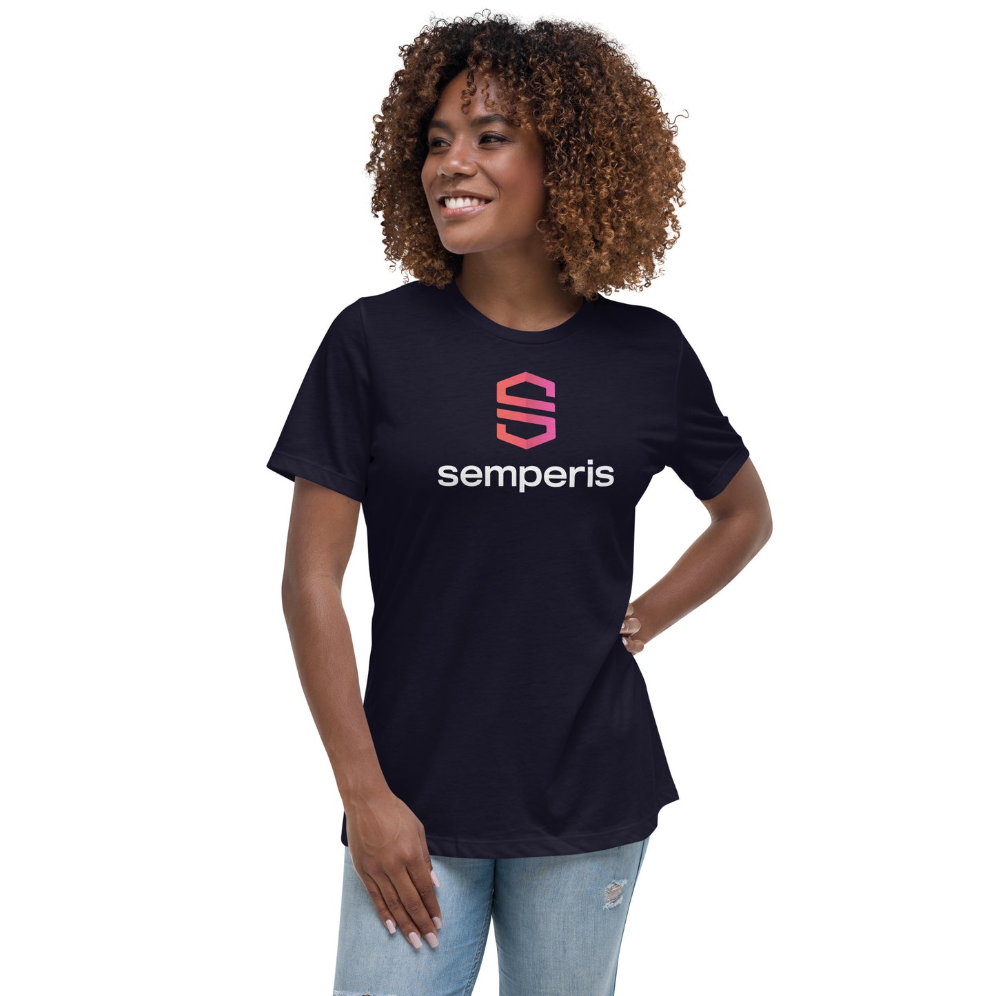 Women's 100% Cotton T-Shirt - S&I