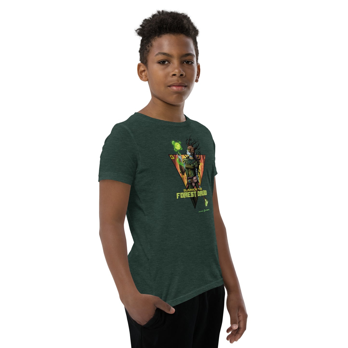 Youth "Forest Druid" T-shirt - 100% Cotton - Canada